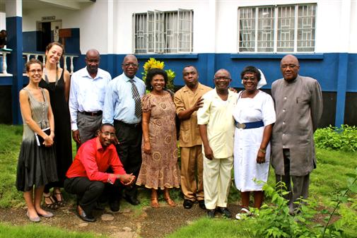 Training of Community Health Officers at the Peripheral Health Unit level in Bo, Sierra Leone